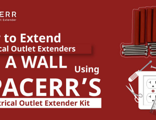 How to Extend Electrical Outlet Extenders on a Wall Using Spacerr’s Electrical Outlet Extender Kit