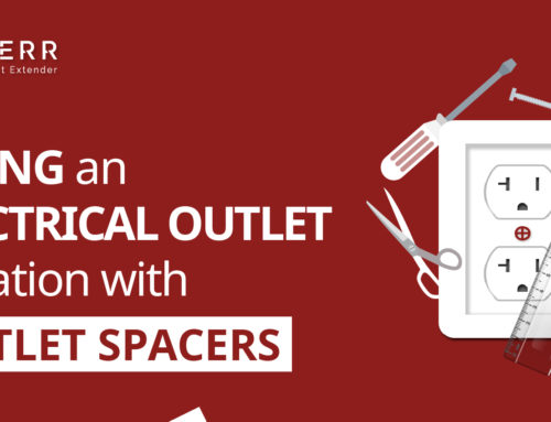 Fixing an Electrical Outlet Situation with Outlet Spacers
